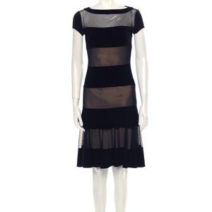 JOSEPH RIBKOFF striped knee length dress size 8